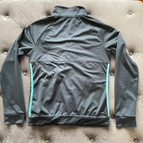Adidas climalite full zip warm-up jacket - Picture 6 of 10